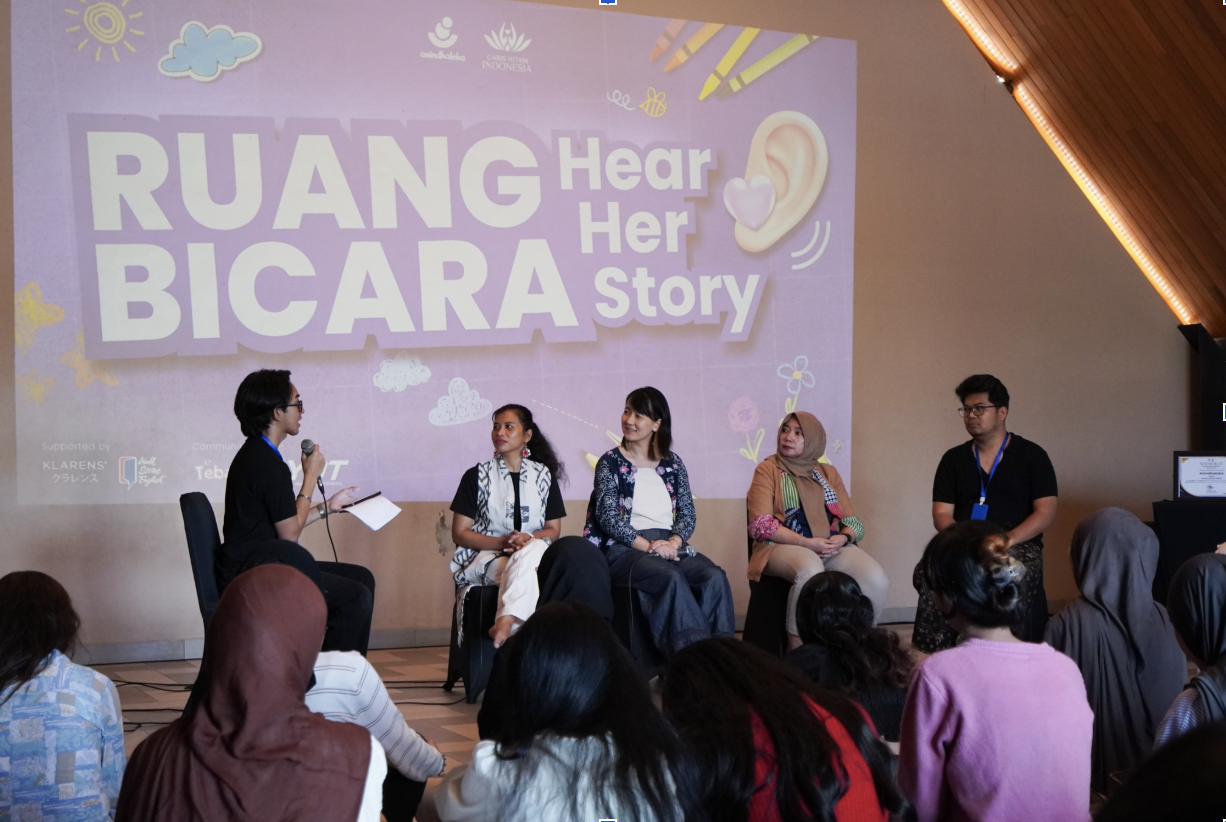 Garis Hitam Indonesia Memberikan “Ruang Bicara: Hear Her Story” Kepada Warga Binaan Pemasyarakatan